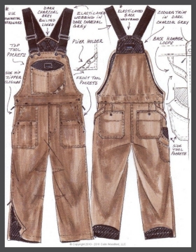 Walls Insulated Overalls in Brushed Duck Canvas